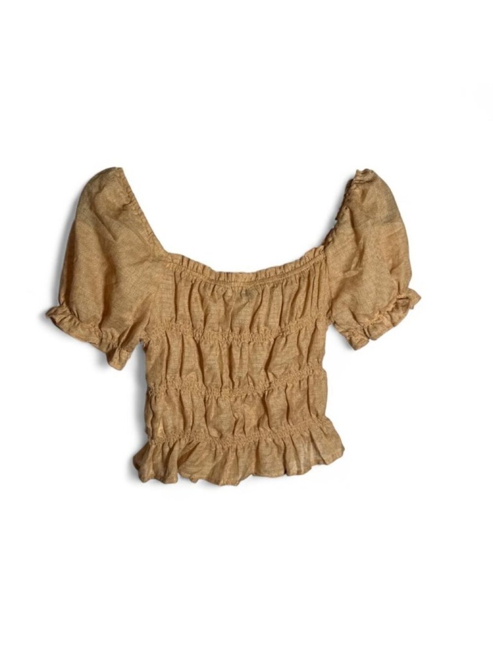 Tan Crop Top - Picture 3 of 3
